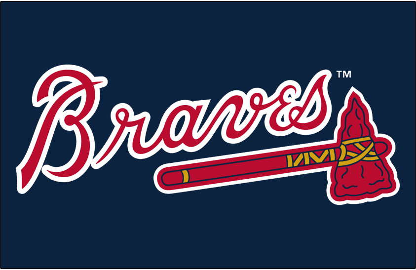 Atlanta Braves 2018-Pres Primary Dark Logo iron on transfers for clothing